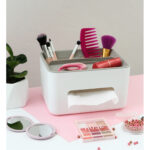 PORTA PAÑUELOS WUHAI GRIS CLARO DK-096G ( DK-096 - DK096 -  ) - Imagen 2