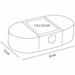 BORRADOR SACAPUNTAS SKET BLANCO DPO 019 B (PLÁSTICO - GOMA) - Imagen 4