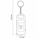 LLAVERO DESTAPADOR KINZIG NEGRO DPO 030 N (PLÁSTICO) - Imagen 2