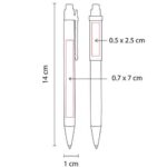 BOLÍGRAFO PLANET VERDE ECO 010 V (CARTÓN - PLÁSTICO) - Imagen 3