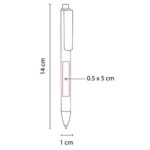 BOLÍGRAFO MATOBO ROJO ECO 025 R (CARTÓN - PLÁSTICO) - Imagen 2