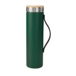 TERMO ICONIC VERDE ELM 002 V (ACERO INOXIDABLE - BAMBÚ - SILICÓN) - Imagen 3