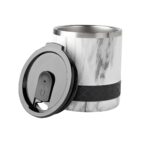 TERMO LOWBALL MARMOL ELM 003 MA (ACERO INOXIDABLE - TRITAN - SILICÓN) - Imagen 3