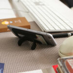 PORTA TARJETAS Y SOPORTE PARA CELULAR AZUL EX-053A ( EX-053 - EX053 -  ) - Imagen 2