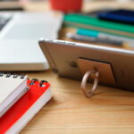 ANILLO METÁLICO PORTA CELULAR DORADO EX-062GD ( EX-062 - EX062 -  ) - Imagen 4