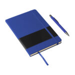 SET DE LIBRETA ANDHRA AZUL EX-065A ( EX-065 - EX065 - CON BOLÍGRAFO )