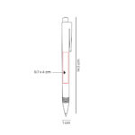 GEL 090 A - BOLÍGRAFO YUZUK AZUL (AZUL - PLASTICO) - Imagen 4