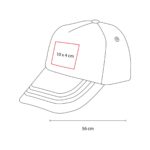 GORRA MOSELLA BLANCO GEP 005 B (POLIÉSTER) - Imagen 3