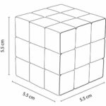 CUBO ROMPECABEZAS BLANCO GM 010 (PLÁSTICO) - Imagen 5