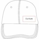 GORRA SÁNDWICH BLANCO GSP 002 W (ALGODÓN) - Imagen 2