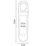 DESARMADOR AZUER NARANJA TRASLUCIDO HER 031 O (PLÁSTICO - METAL) - Imagen 3