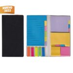 NOTAS PASTA CURPIEL NEGRO HL 008 N (CURPIEL - PAPEL)