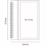 LIBRETA ALESA NEGRO HL 010 N (CURPIEL) - Imagen 2