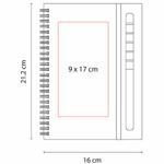 LIBRETA ABDALA VERDE HL 012 V (PLÁSTICO) - Imagen 3