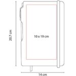 LIBRETA KENYA AZUL HL 030 A (CURPIEL) - Imagen 2