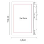 BLOCK DE NOTAS CON BOLÍGRAFO ROJO HL 2720 R (PLÁSTICO) - Imagen 2