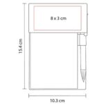 PORTA NOTAS AZALAI BEIGE HL 6530 BE (CARTÓN - PAPEL) - Imagen 3