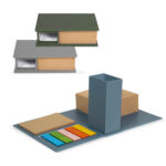 HL 701 A - PORTA NOTAS KUSLIG AZUL (AZUL - CARTON - PAPEL) - Imagen 5