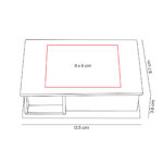 HL 701 A - PORTA NOTAS KUSLIG AZUL (AZUL - CARTON - PAPEL) - Imagen 4