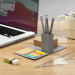 HL 701 G - PORTA NOTAS KUSLIG GRIS (GRIS - CARTON - PAPEL) - Imagen 3