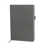 HL 9046 G - LIBRETA TESUT GRIS (GRIS - CUERPIEL - PAPEL)