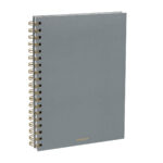 HL 9052 G - LIBRETA MALAKI GRIS (GRIS - CARTON)