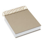 HL 9066 G - LIBRETA OMENA GRIS (GRIS - CARTON - ESPIRAL METALICO) - Imagen 5