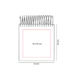 HL 9066 G - LIBRETA OMENA GRIS (GRIS - CARTON - ESPIRAL METALICO) - Imagen 4