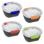 CONTENEDOR KERALA NARANJA HM-039O ( HM-039 - HM039 - CONTENEDORES DE ALIMENTOS ) - Imagen 5