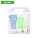SET DE 3 BOTELLAS VARANSI BLANCO HM-041 ( HM-041 - HM041 - ACCESORIOS DE BELLEZA,ACCESORIOS DE VIAJE ) - Imagen 3