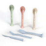 SET DE CUBIERTOS BEKASI VERDE CLARO HM-065V ( HM-065 - HM065 - CUBIERTOS,ALIMENTOS ) - Imagen 2