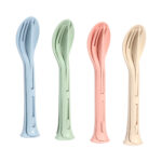 SET DE CUBIERTOS BEKASI VERDE CLARO HM-065V ( HM-065 - HM065 - CUBIERTOS,ALIMENTOS ) - Imagen 4