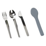 JUEGO DE CUBIERTOS JARKOV GRIS HM-073G ( HM-073 - HM073 - CUBIERTOS )