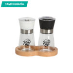 SET DE MOLINOS NOALE BAMBÚ HM-104C ( HM-104 - HM104 - COCINA ) - Imagen 2