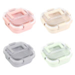 CONTENEDOR PAJALA ROSA CLARO HM-124RS ( HM-124 - HM124 - CONTENEDORES DE ALIMENTOS ) - Imagen 3