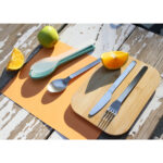 JUEGO LACHY VERDE CLARO HM-165V ( HM-165 - HM165 - CUBIERTOS ) - Imagen 3