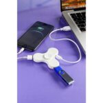 HUB DE 3 PUERTOS USB SHARUNA BLANCO HUB 011 B (PLÁSTICO) - Imagen 3