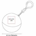 IMPERMEABLE GRISEL ROJO IMP 001 R (PLÁSTICO) - Imagen 2