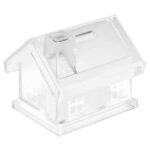 ALCANCÍA CASITA BLANCO TRASLUCIDO INF 030 B. (PLÁSTICO)