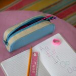 INF 050 A - ESTUCHE ESCOLAR GAKKO AZUL (AZUL - POLIESTER) - Imagen 4