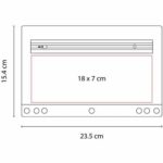 BOLSA PORTA LÁPICES SARGAS BLANCO FROSTY INF 210 B (VINIL) - Imagen 4