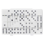 DOMINÓ KAVALA BLANCO JM 070 B (PLÁSTICO)