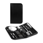 KIT 055 N - KIT DE VIAJE BARRETT NEGRO (NEGRO - CURPIEL ESTUCHE - METAL Y PLASTICO ACCESORIOS) - Imagen 7