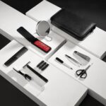 KIT 055 N - KIT DE VIAJE BARRETT NEGRO (NEGRO - CURPIEL ESTUCHE - METAL Y PLASTICO ACCESORIOS) - Imagen 5