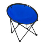 SILLA RUNDA AZUL KTC 034 A (POLIÉSTER SILLA - ACERO ESTRUCTURA) - Imagen 3