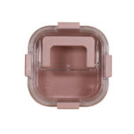 KTC 608 P - LONCHERA YEMEK ROSA (ROSA - PLASTICO - FIBRA DE TRIGO) - Imagen 2