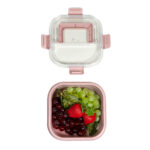 KTC 608 P - LONCHERA YEMEK ROSA (ROSA - PLASTICO - FIBRA DE TRIGO) - Imagen 3