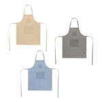 KTC 610 G - MANDIL SAYER GRIS (GRIS - ALGODON RECICLADO) - Imagen 3