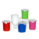 KTC 611 B - VASITO CONTENEDOR KEOP BLANCO (BLANCO - PLASTICO) - Imagen 6