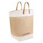 KTC 630 BE - CESTO PARA ROPA ZOE (BEIGE - POLIESTER - ALGODON - FORRO POLIESTER) - Imagen 7